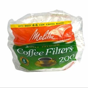 Melitta Super Premium‎ Coffee Basket White Filters